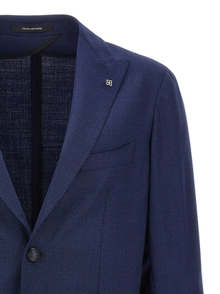Blue Virgin Wool Blazer