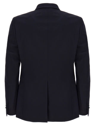 Blue Virgin Wool Blazer