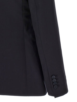Blue Virgin Wool Blazer