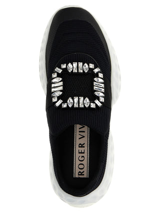 Bicolor Polyethylene Athletic Sneakers
