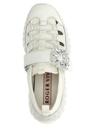 Zapatillas deportivas de poliamida blancas