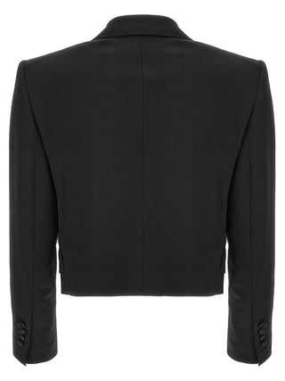 Black Virgin Wool Blazer