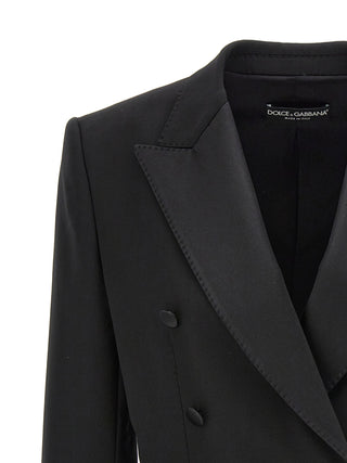 Black Virgin Wool Blazer