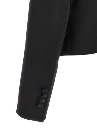 Black Virgin Wool Blazer