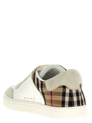 Multicolor Leather Low Top Sneakers