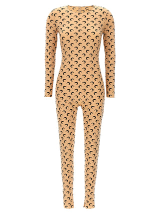 Beige Polyamide Jumpsuit