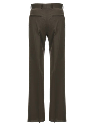 Bicolor Wool Dress Pants