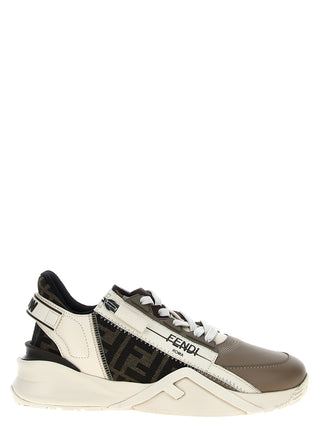 Multicolor Calf Leather Bos Taurus Athletic Sneakers