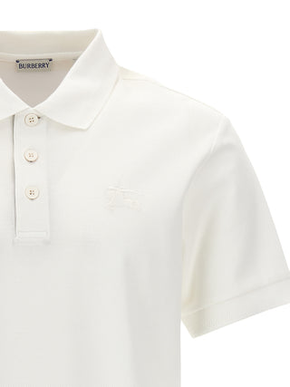Polo de algodón blanco  