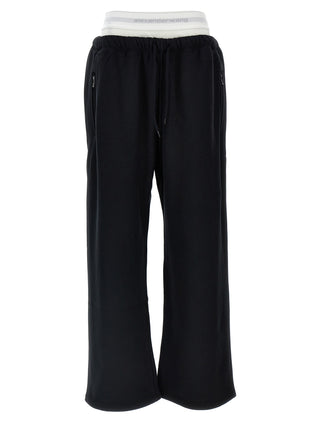 Black Cotton Joggers (Workout Pants)