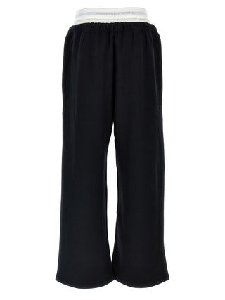 Black Cotton Joggers (Workout Pants)