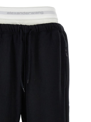 Black Cotton Joggers (Workout Pants)