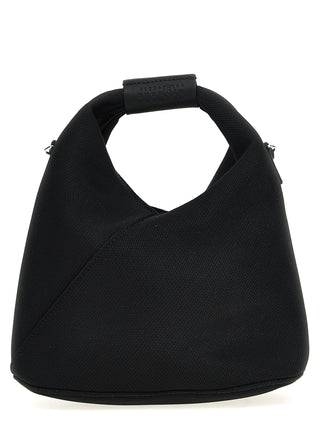 Bolso bandolera negro de poliéster