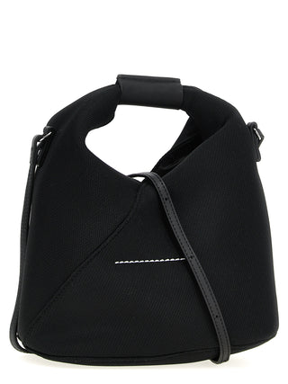 Bolso bandolera negro de poliéster