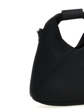 Bolso bandolera negro de poliéster