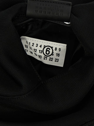 Bolso bandolera negro de poliéster