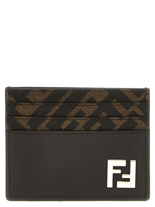 Brown Calf Leather Bos Taurus Cardholder