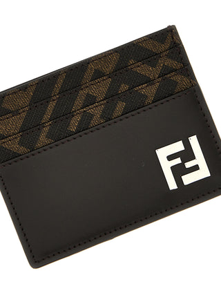 Brown Calf Leather Bos Taurus Cardholder