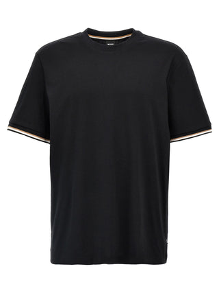 Black Cotton T-Shirt