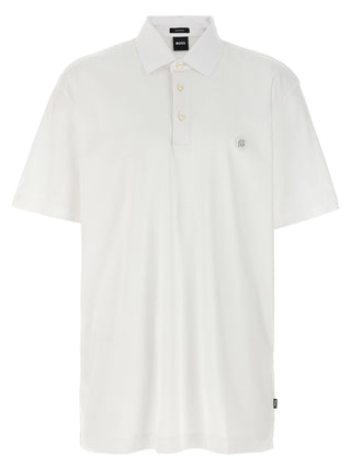 White Cotton Polo Shirt