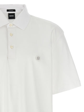 White Cotton Polo Shirt