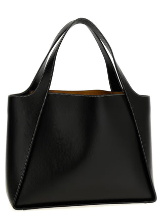 Black Polyamide Tote Bag