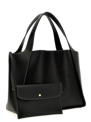 Black Polyamide Tote Bag