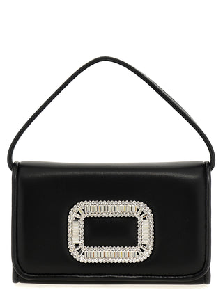 Black Lamb Leather Handbag