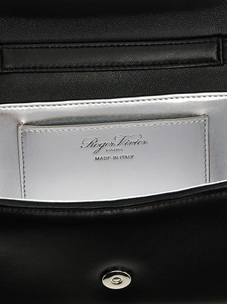 Black Lamb Leather Handbag