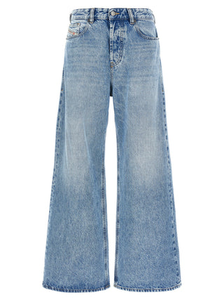 Blue Cotton Jeans Denim