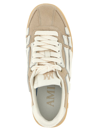 Beige Cowhide Sneakers
