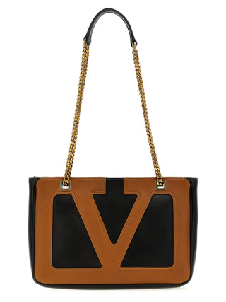 Multicolor Lamb Leather Tote Bag