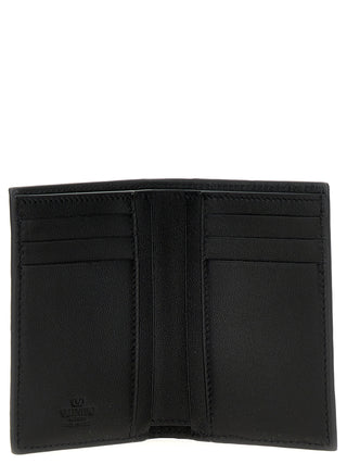 Black Ostrich Skin Cardholder