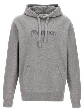 Sudadera gris de algodón