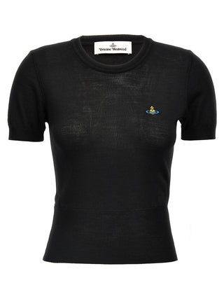 Black Wool T-Shirt