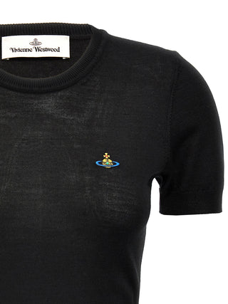 Black Wool T-Shirt
