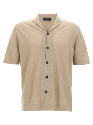 Beige Linen Blouse