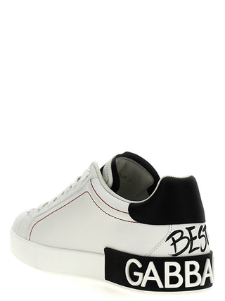 Bicolor Calfskin Sneakers