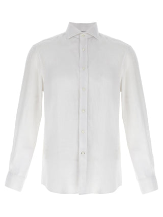 White Linen Blouse