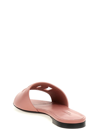 Sandalias multicolor de piel de becerro