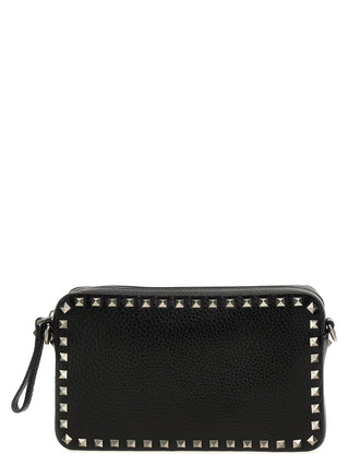 Black Calfskin Crossbody Bag