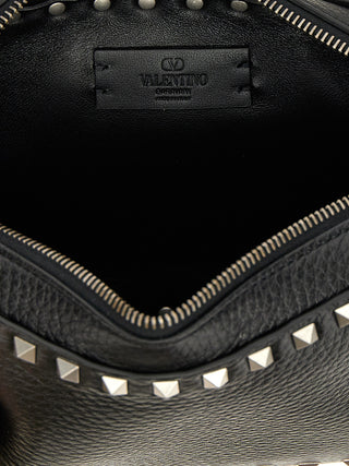 Black Calfskin Crossbody Bag