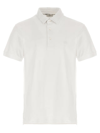 White Cotton Polo Shirt