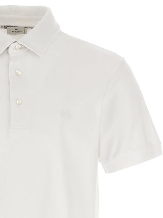 Polo de algodón blanco  