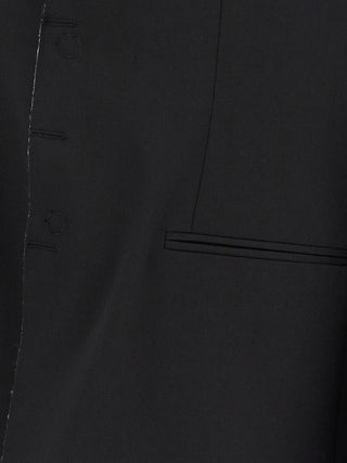 Black Polyester Blazer