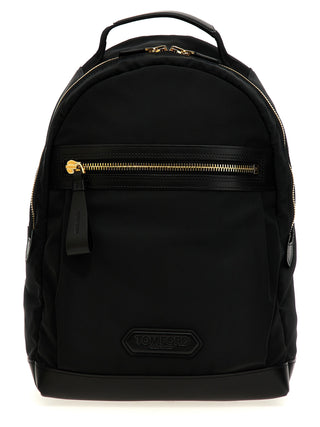 Black Polyester Backpack