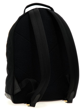 Black Polyester Backpack
