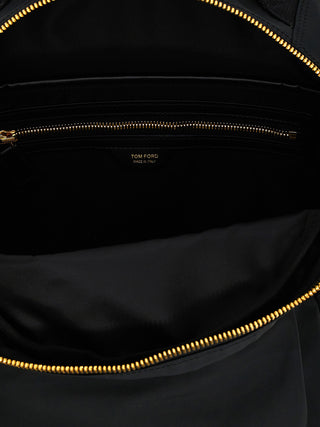 Black Polyester Backpack