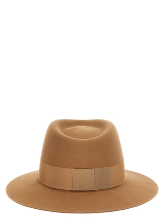 Brown Wool Fedora