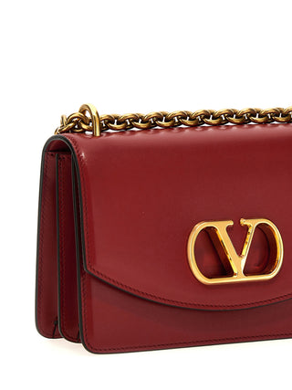 Multicolor Calfskin Shoulder Bag